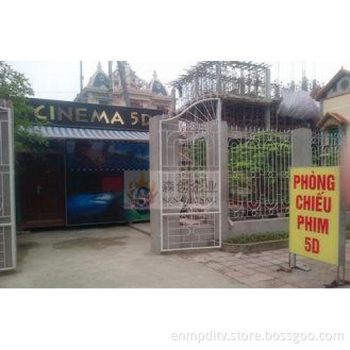 Popular 5D Theater Equipment with Motion Chair and Special